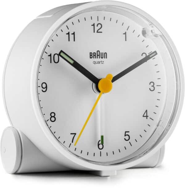 Braun BC01W Quarzwecker weiß