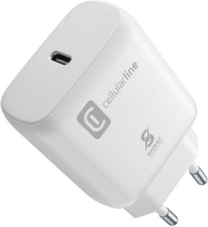 Cellular Line USB Type-C Ladegerät (25W) weiß