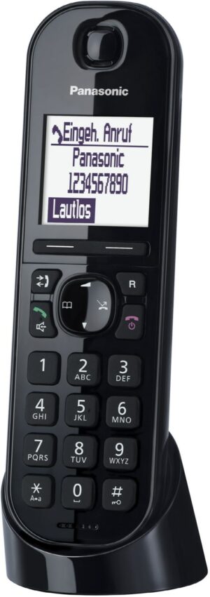 Panasonic KX-TGQ200GB Schnurloses IP-Telefon schwarz