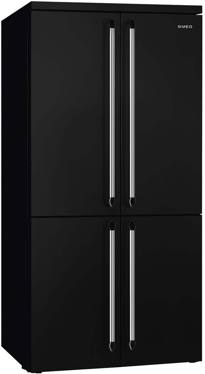 Smeg FQ960BL5 French Door Kühl-/Gefrierkombination hochglanz schwarz / F