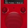 Tivoli Audio PAL+ BT Kofferradio mit DAB/DAB+ hochglanz rot