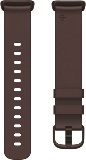 Fitbit Leder Armband (L) Ersatzarmband für Charge 5 plum