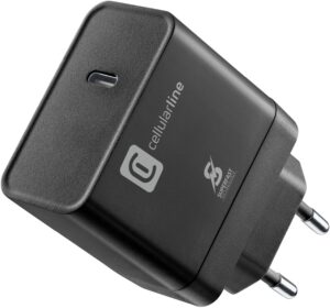 Cellular Line USB Type-C Schnellladegerät (45W) schwarz