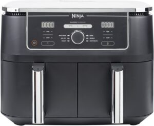 Ninja AF400EU Foodi Max Dual Zone Heißluft-Fritteuse schwarz