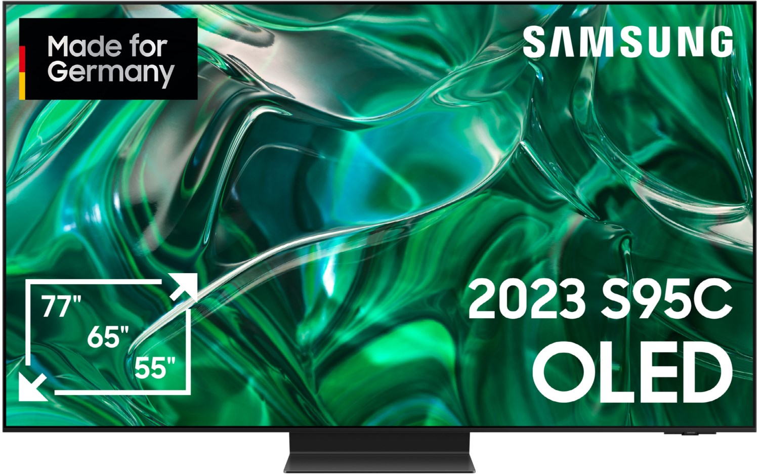 Samsung GQ77S95CAT 195 cm (77") OLED-TV titanschwarz / F