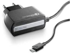 Cellular Line Qualcomm Quick Charge 2.0 schwarz
