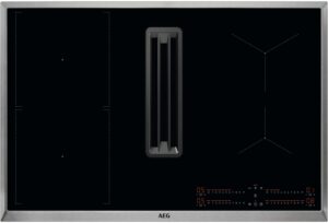 AEG COLI84FHXB Autark-Induktionsfeld mit Dunstabzug edelstahl / A+