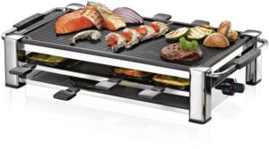 Rommelsbacher RCC 1500 Fashion Raclette chrom