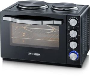 Severin TO 2065 Backofen mit Drehspieß und Umluft schwarz