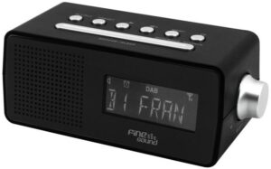 Fine Sound FS1 Uhrenradio schwarz