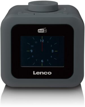 Lenco CR-620 Uhrenradio grau