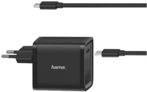 Hama Universal USB-C-Notebook-Netzteil 5-20V/45W schwarz