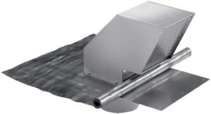Miele DDF 125 Dachdurchführung Einbau-Zubehör edelstahl