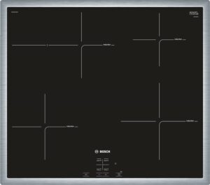 Bosch NIF645CB1E Glaskeramik-Induktions-Kochfeld edelstahl