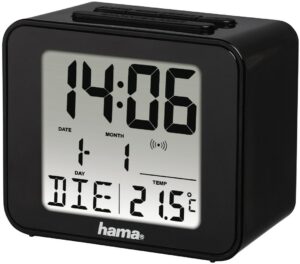 Hama Cube Funkwecker schwarz