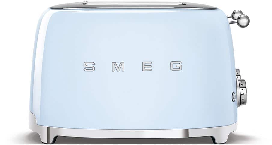 Smeg TSF03PBEU 4-Schlitz Toaster pastellblau