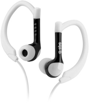 sbs Runway In-Ear-Kopfhörer mit Kabel White Satin