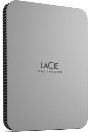 Lacie Mobile Drive (1TB) Externe Festplatte mond-silber