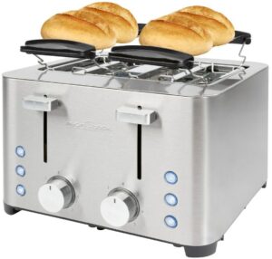 ProfiCook PC-TA 1252 4-Schlitz Toaster edelstahl