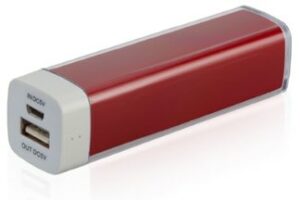 Iphoria Fun Powerbank Lip Stick 2600 mAh rot