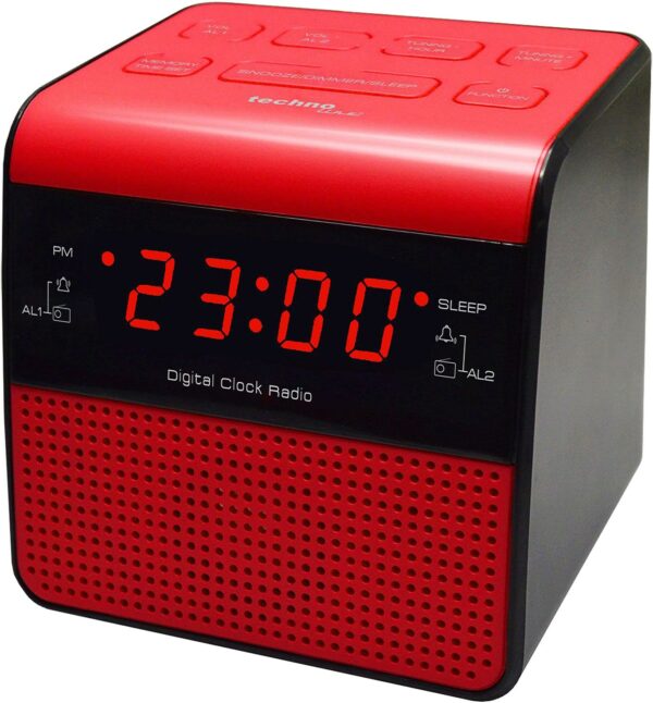 Technoline WT 463 Uhrenradio rot