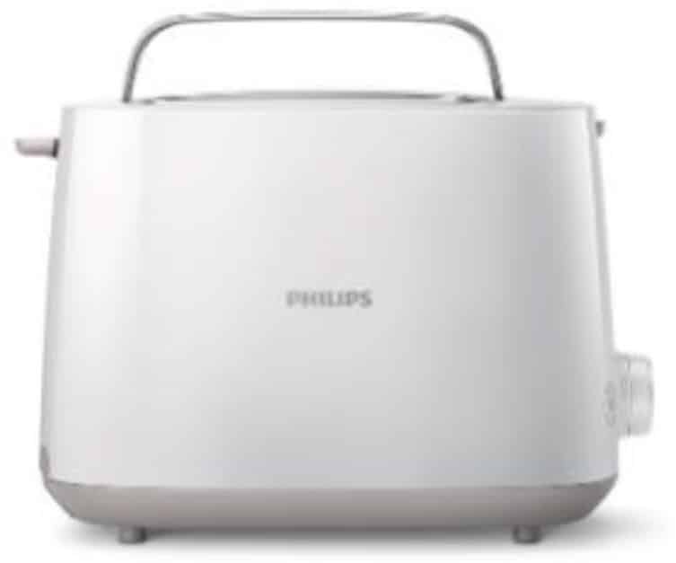 Philips HD2581/00 Kompakt-Toaster weiß
