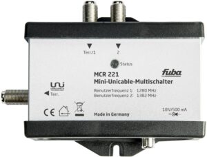 Fuba MCR 221 Mini-Einkabel-Multischalter