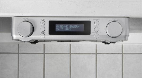Soundmaster UR2022SI Küchenradio silber