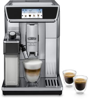 Delonghi ECAM 656.85.MS PrimaDonna Elite Kaffee-Vollautomat edelstahl