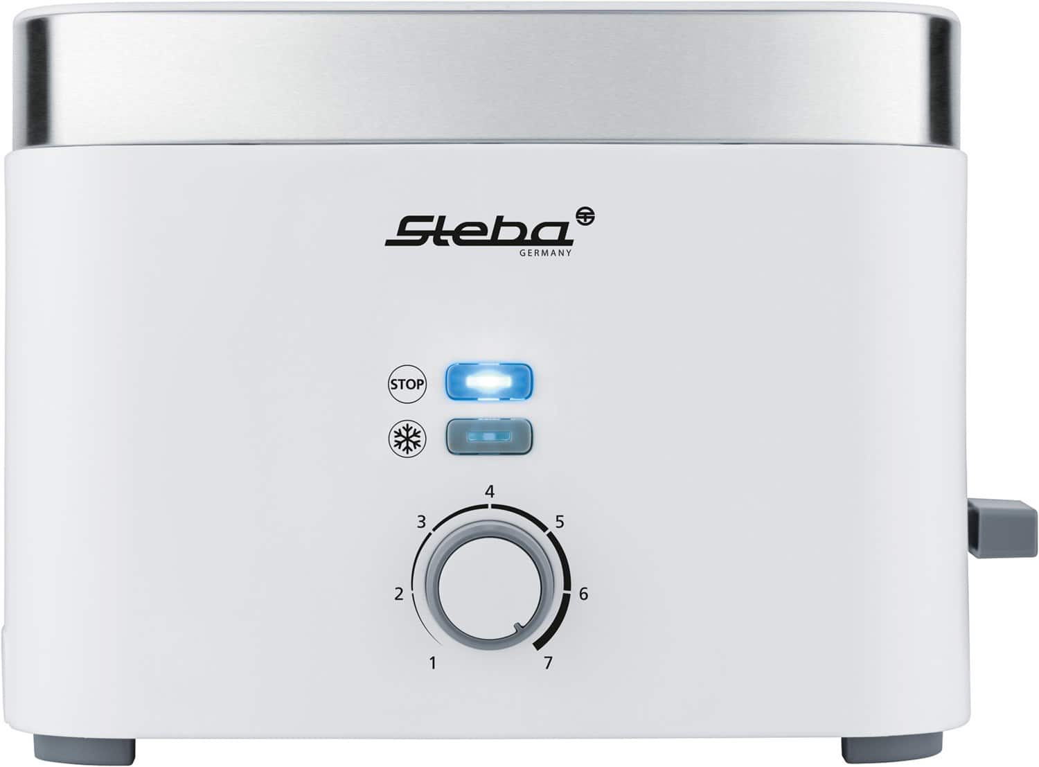 Steba TO 10 Bianco Kompakt-Toaster weiß