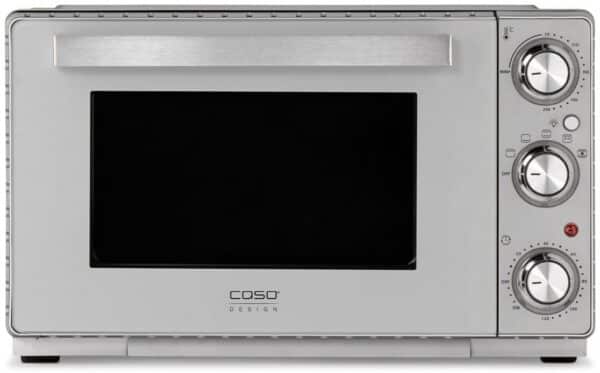 Caso TO 26 Silver Style Mini-Backofen silber