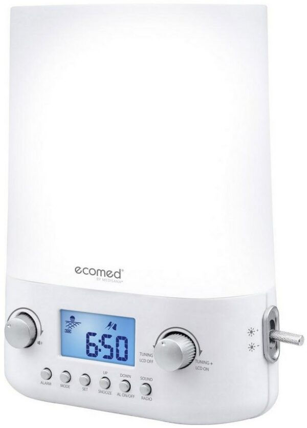 Ecomed WL 50 E Uhrenradio weiß