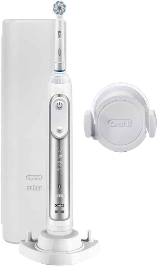 Oral-B Genius 8100S Elektrische Zahnbürste silber