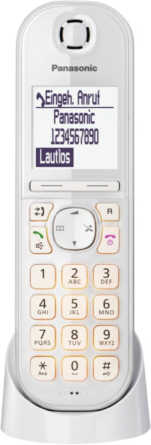 Panasonic KX-TGQ200GW Schnurloses IP-Telefon weiß