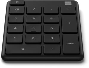 Microsoft Wireless Number Pad schwarz