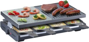 Steba RC 58 Raclette schwarz/chrom