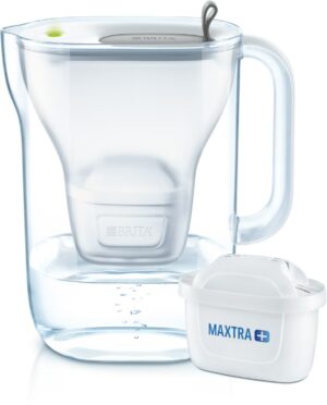 Brita Wasserfilter-Kanne Style hellgrau Tischwasserfilter