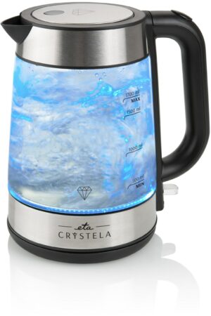 Eta Crystela 6153 Wasserkocher glas/edelstahl