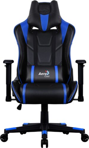 AeroCool AC220 AIR Gaming Chair schwarz/blau