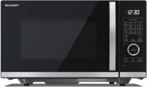 Sharp YC-QC254AE-B Kombi-Mikrowelle schwarz