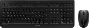 Cherry DW 3000 (DE) Kabelloses Tastatur-Set schwarz