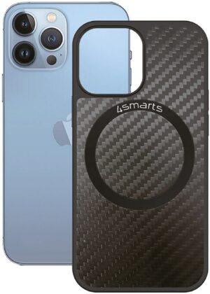 4smarts UltiMAG Carbon Case für iPhone 13 Pro Max schwarz