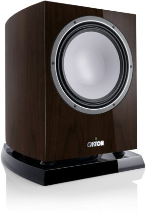 Canton Vento Sub 12 Aktiv-Subwoofer hochglanz nussbaum dunkel