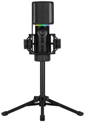 streamplify MIC RGB Mikrofon inkl. Dreifuß schwarz