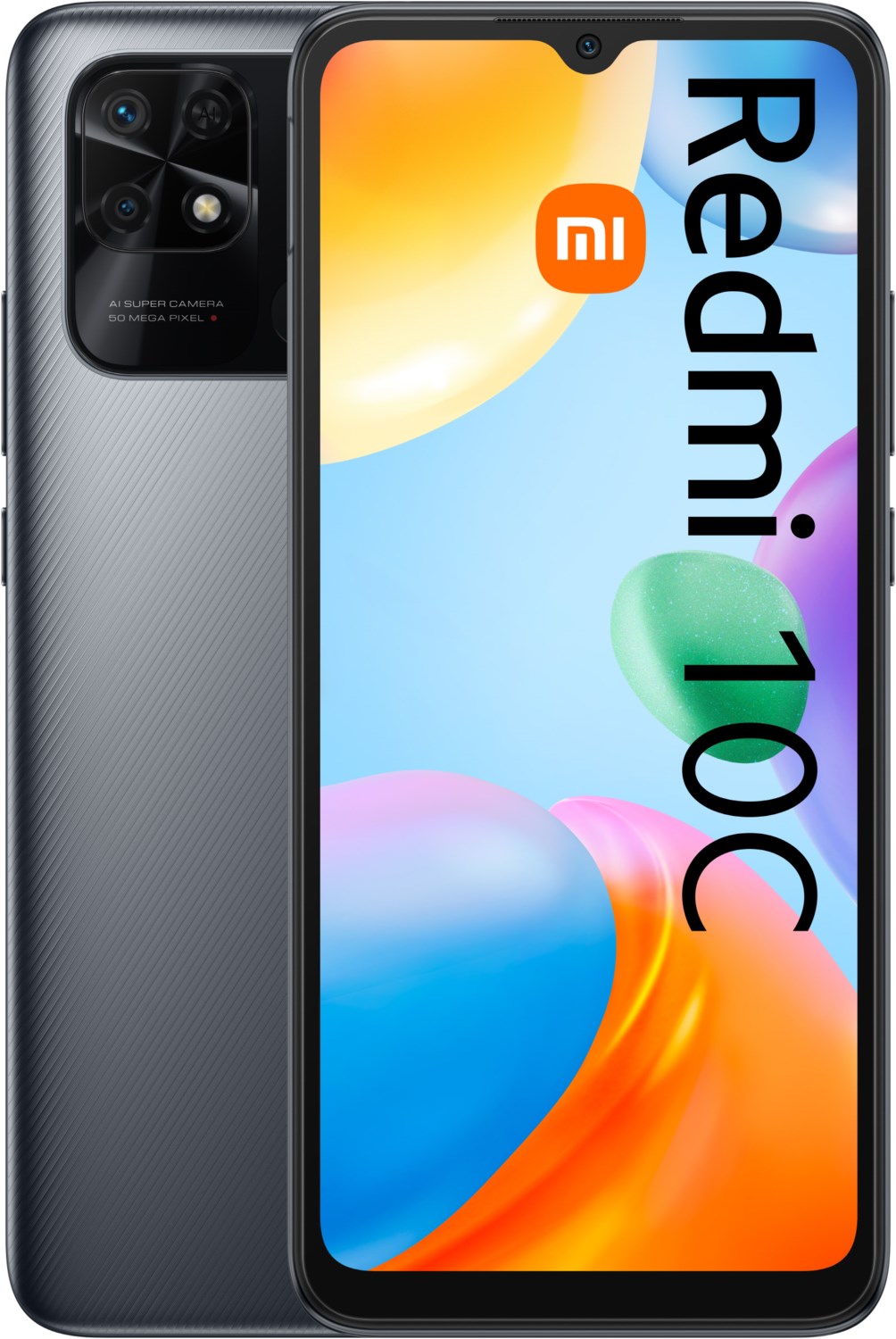 Xiaomi Redmi 10C (4GB+128GB) Smartphone graphite gray