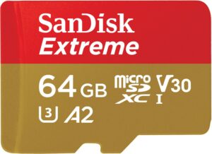 Sandisk microSDXC Extreme (64GB) Speicherkarte