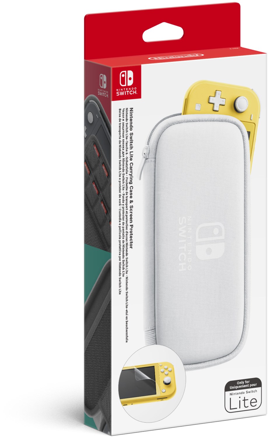Nintendo Tasche + Schutzfolie für Switch Lite
