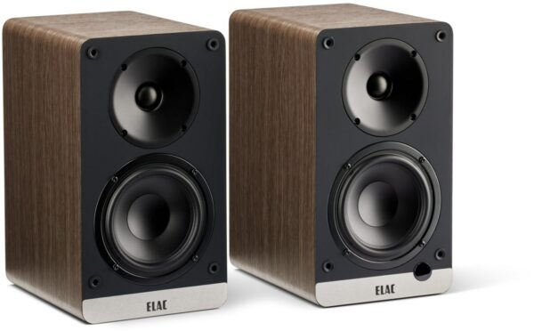 Elac Debut Connex DCB41 /Paar Regallautsprecher walnuss