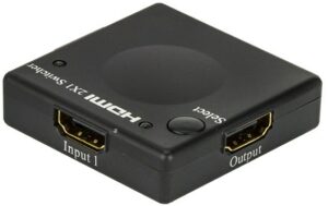 e + p HDMS 121 HDMI 2 auf 1 Automatik-Umschalter schwarz