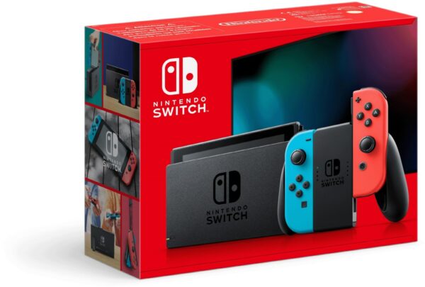 Nintendo Switch Konsole neon rot/neon blau